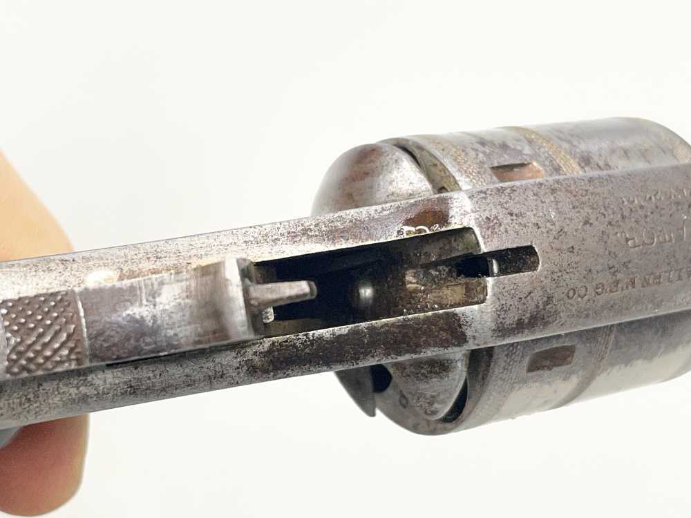 Antique Hopkins & Allen Dictator .32 RF revolver works No FFL rim fire-img-17