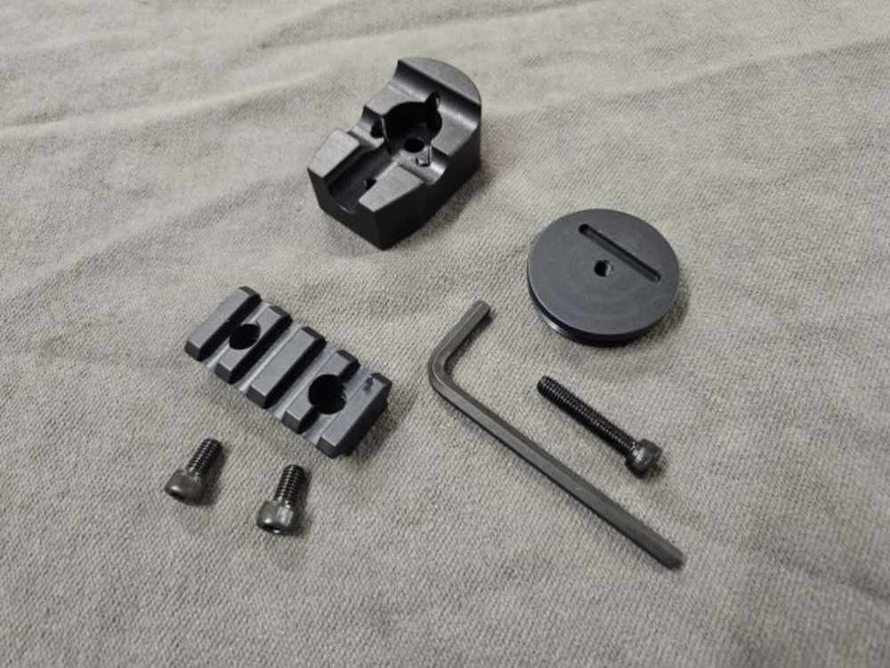 Intratec 9 /AB-10/DC TEC 9 Rear Adapter with machined pictatinny rail-img-0