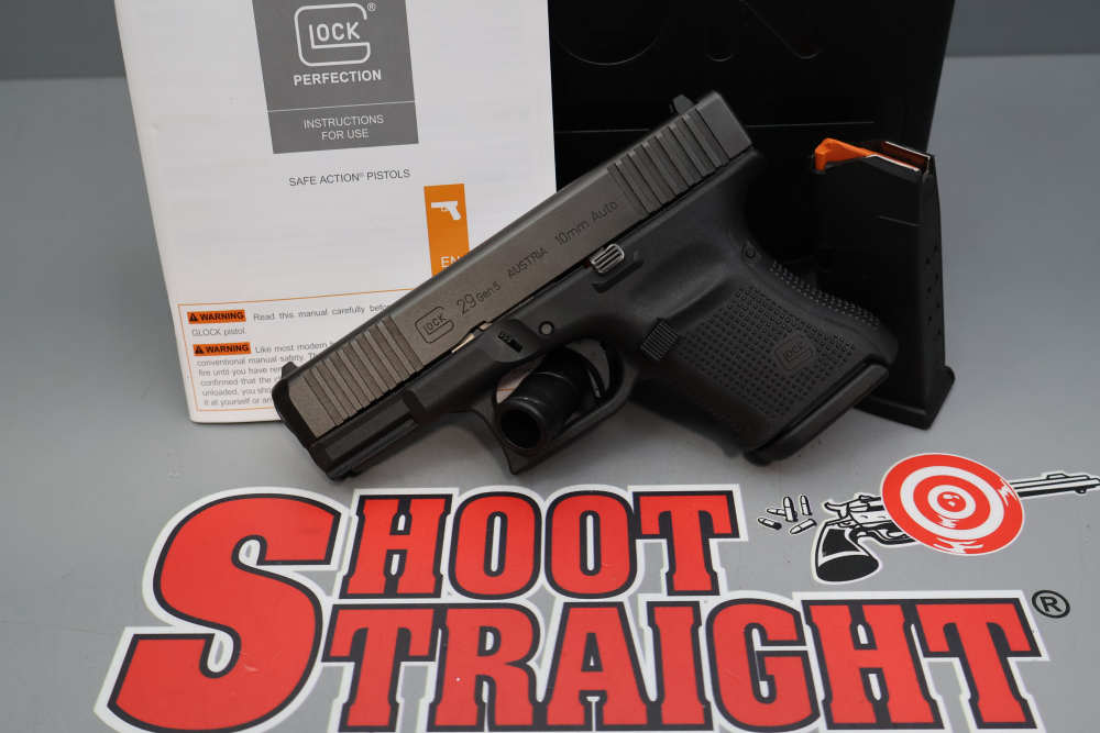 Glock 29 Gen 5 3.78" 10mm w/Case -img-0