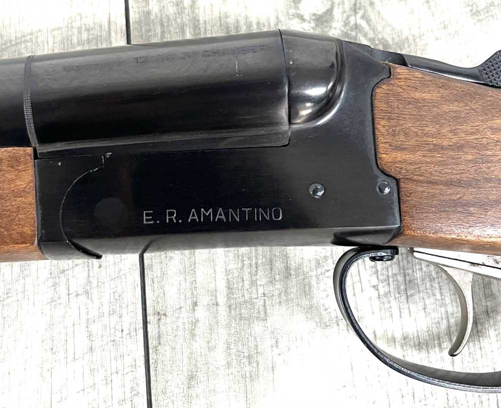 E.R. Amantino Coach Gun 12 Gauge Side by Side Shotgun !Excellent Condition!-img-6