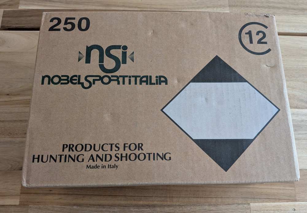 UNOPENED 250 Rounds 12GA Nobel Italia Low Recoil 00 Buckshot-img-2