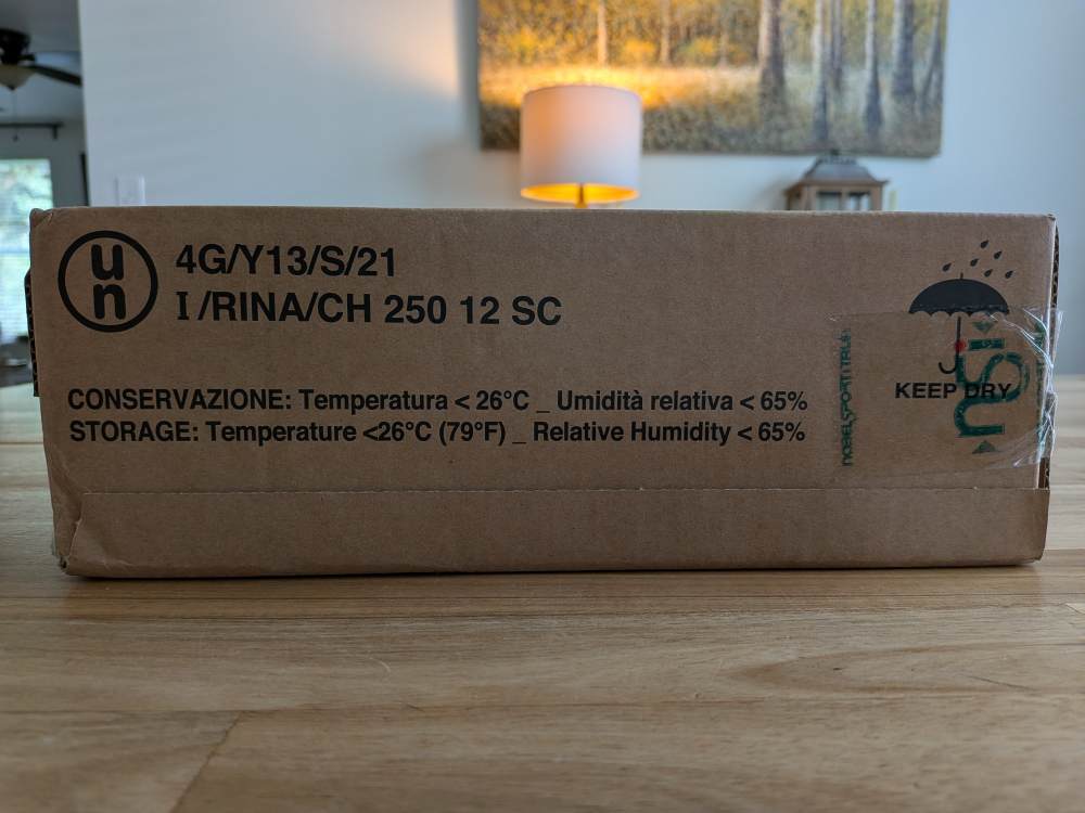 UNOPENED 250 Rounds 12GA Nobel Italia Low Recoil 00 Buckshot-img-1