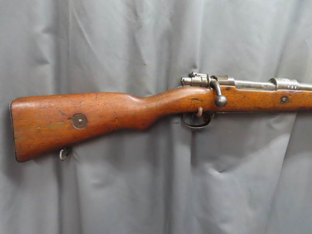WWI GERMAN GEW 98 MAUSER RIFLE MARKED TO CANADIAN, Tx AMERICAN LEGION POST-img-2