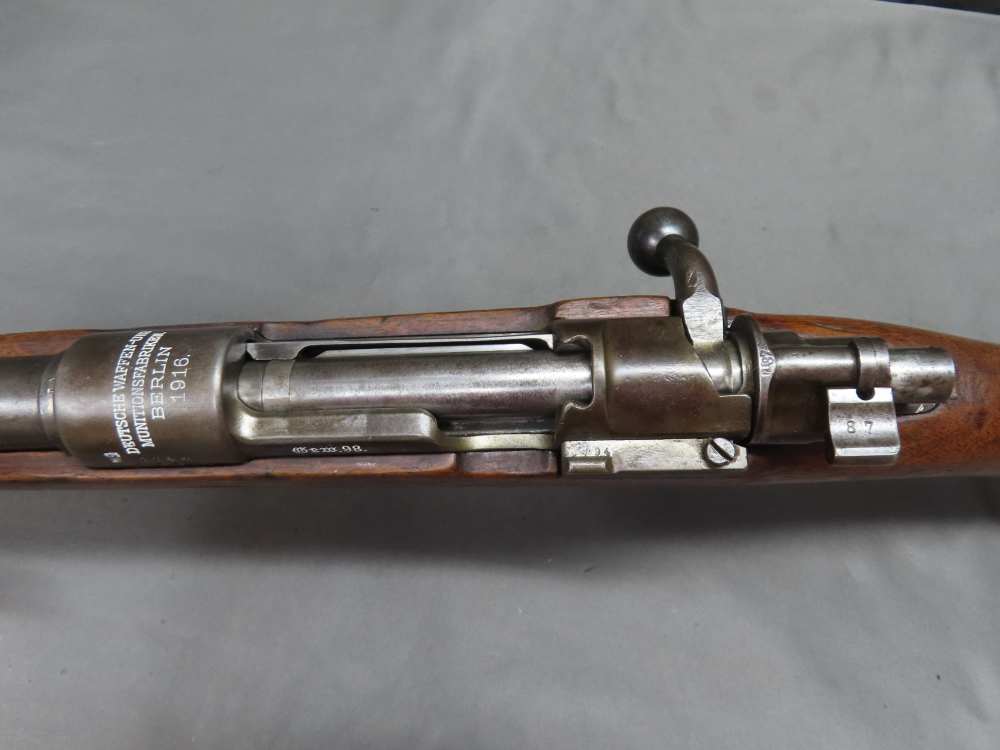 WWI GERMAN GEW 98 MAUSER RIFLE MARKED TO CANADIAN, Tx AMERICAN LEGION POST-img-12