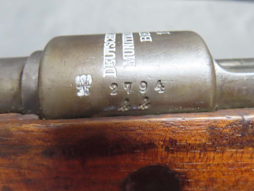 WWI GERMAN GEW 98 MAUSER RIFLE MARKED TO CANADIAN, Tx AMERICAN LEGION POST-img-8