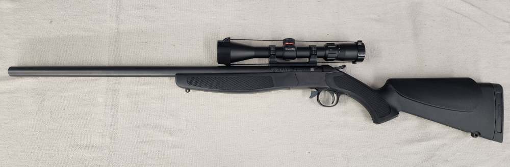 CVA Hunter 25" .450 BM Bushmaster w Box & Simmons 3-9x40 Scope-img-1