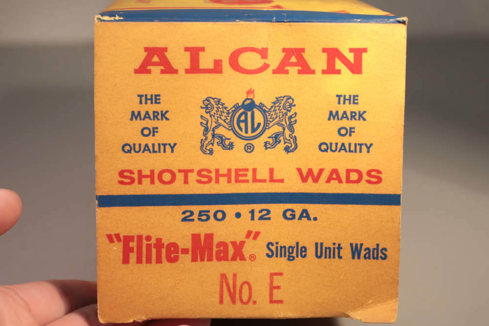 ALCAN Flite-Max Vintage 12 GA Wads Reloading Single Unit Column (500qty)-img-2