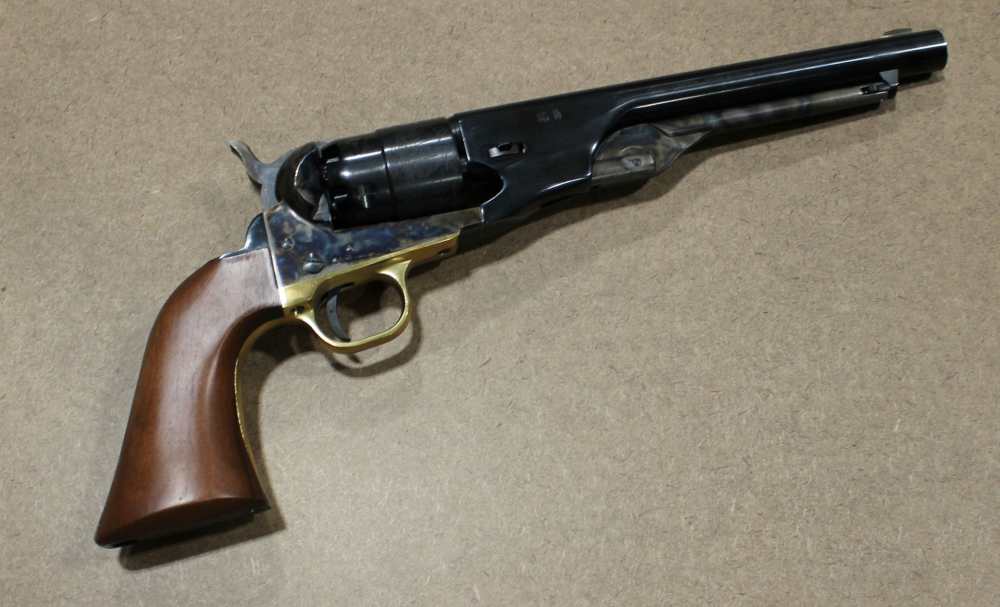 Pietta™ 1860 Army Black Powder Revolver Pistol - .44 Caliber 8" Barrel-img-0