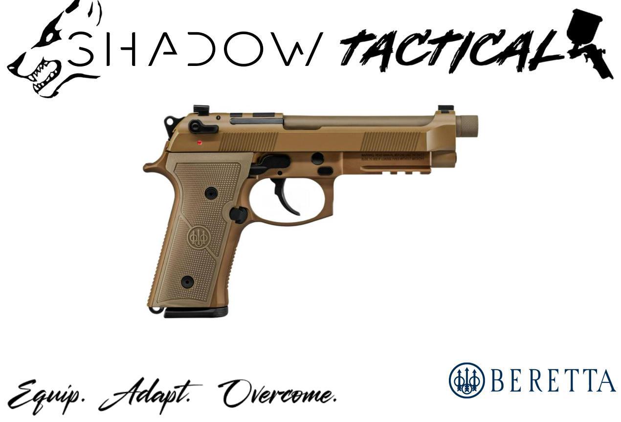 Beretta M9A4, 9mm Luger, 18+1, Double/Single, 92 Series, Threaded Bbl-img-0