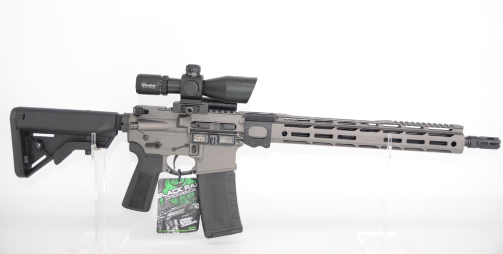 Black Rain Ordnance KINETX Piston-Driven RIFLE 5.56 Tungsten with Scope -img-0