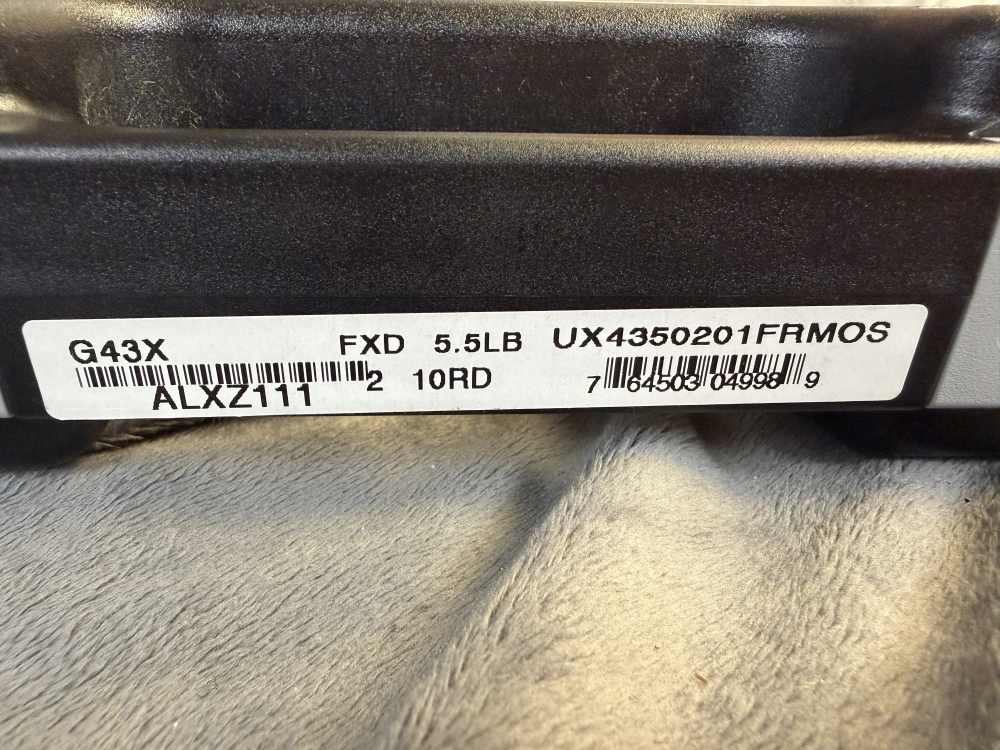 Glock 43X MOS 9mm NIB Penny Bid -img-4
