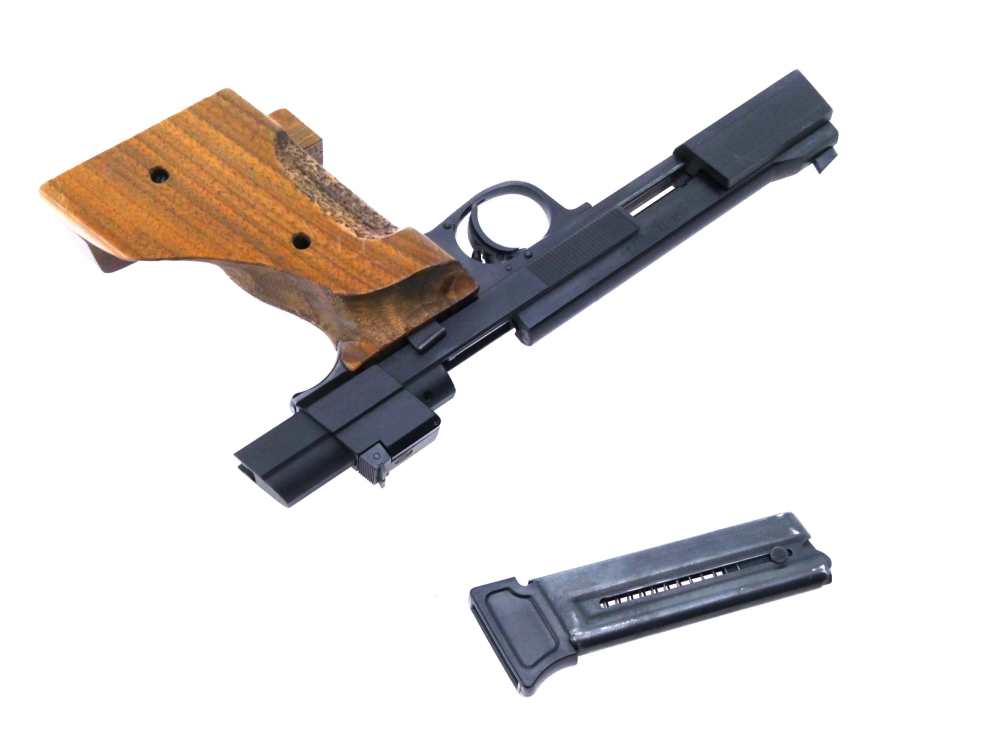 Nice Vintage Swiss Hammerli 215 Match Pistol .22lr NR-img-13