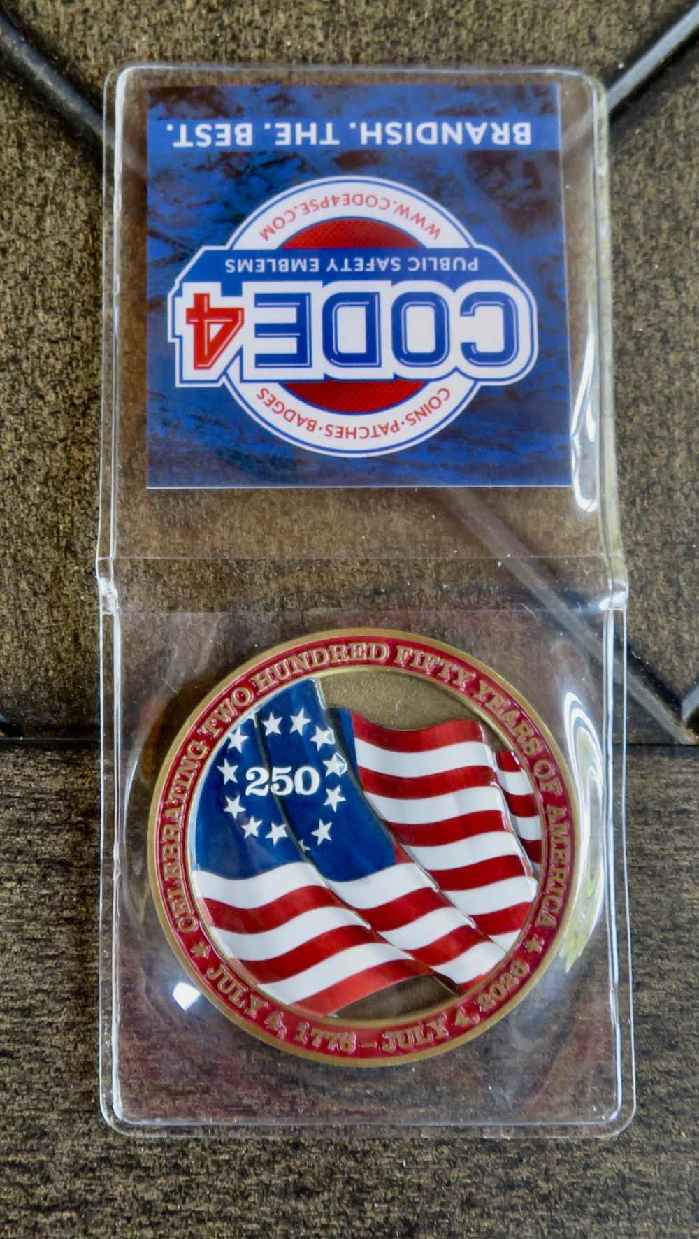 2026 USA 250th Anniversary Challenge Coin 1776-2026 Liberty Bell CODE 4-img-0