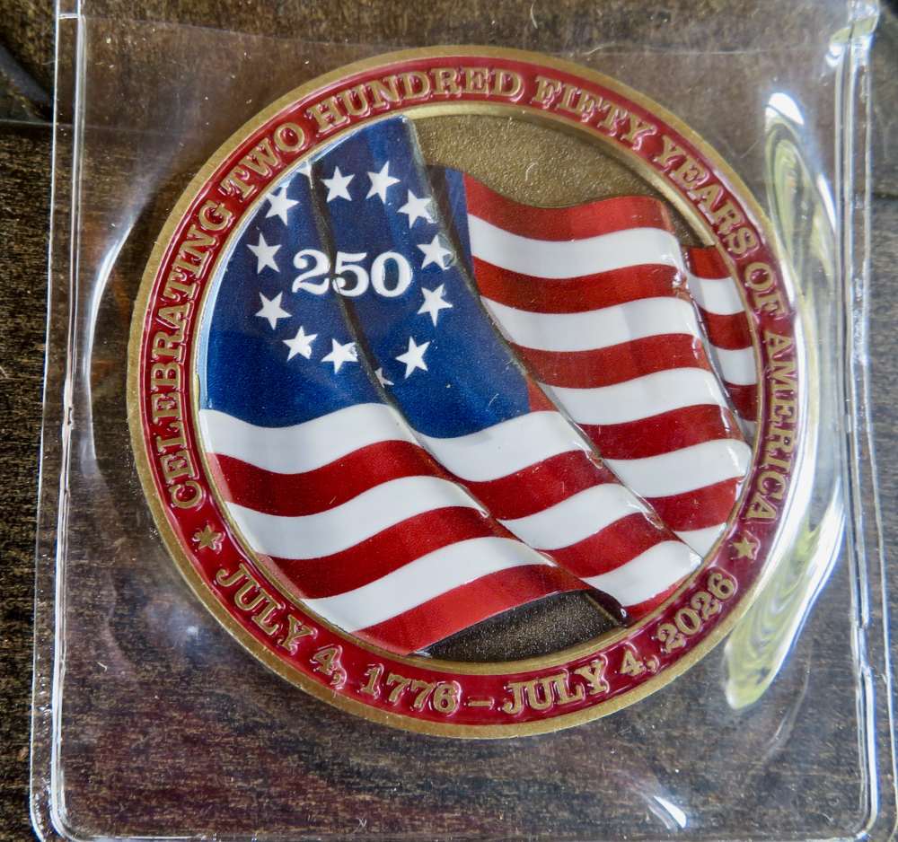 2026 USA 250th Anniversary Challenge Coin 1776-2026 Liberty Bell CODE 4-img-3