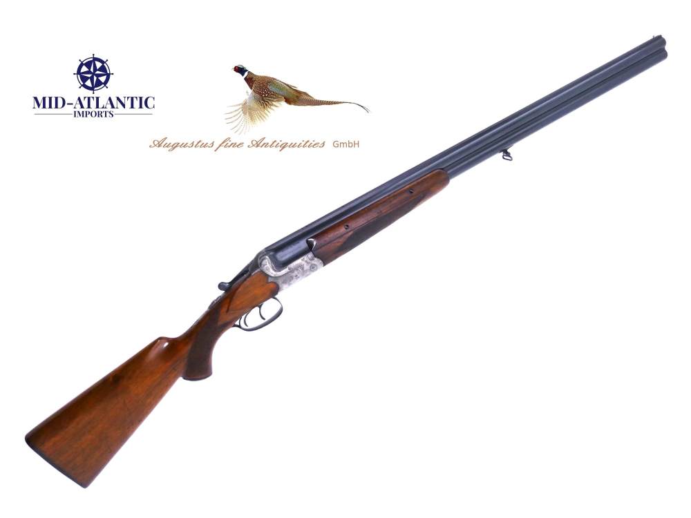 Vintage Inter-War Gebruder Merkel Suhl 12GA O/U Shotgun C&R NR-img-0