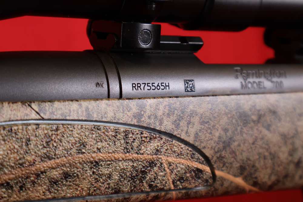 Remington 700 ADL 308 26" Heavy Mossy Oak Brush w/ 4-12x Scope-img-13