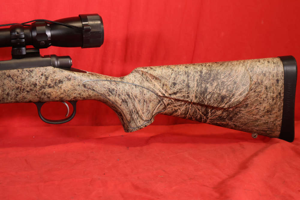 Remington 700 ADL 308 26" Heavy Mossy Oak Brush w/ 4-12x Scope-img-5