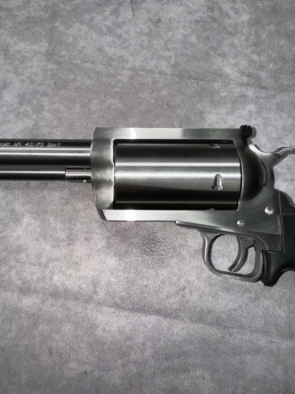 USED! MAGNUM RESEARCH MODEL BFR .45-70 GOVT SINGLE ACTION REVOLVER-img-5