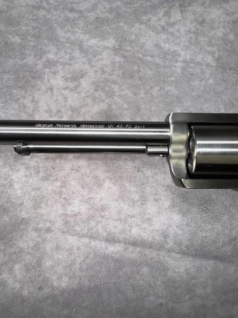 USED! MAGNUM RESEARCH MODEL BFR .45-70 GOVT SINGLE ACTION REVOLVER-img-4