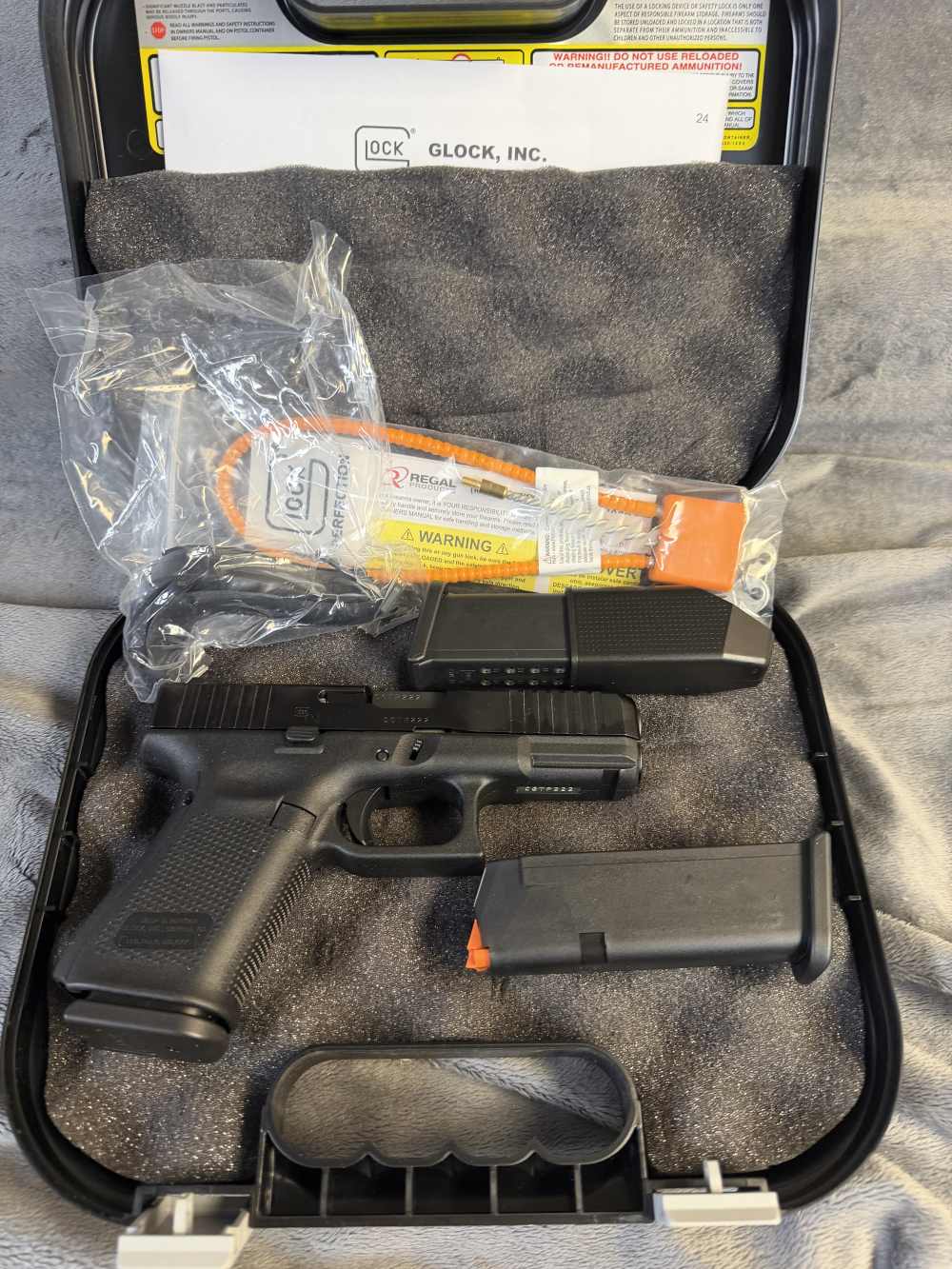 Glock G19C V 9mm 4.02" Black PV1959203 Penny Bid-img-1