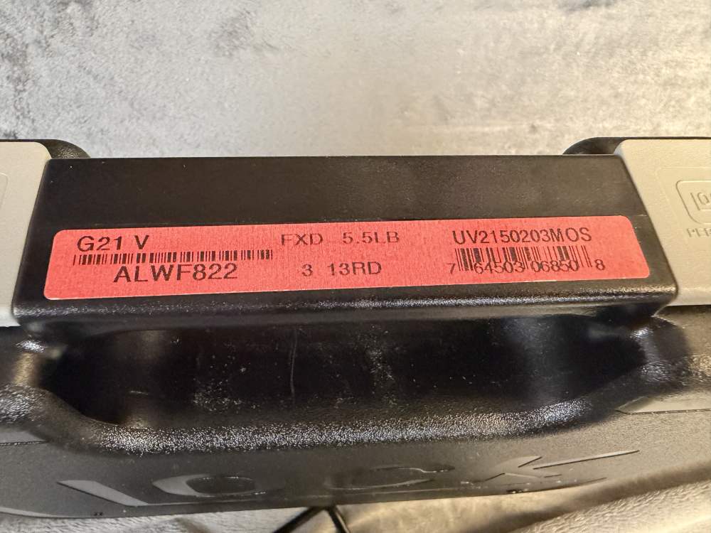 Glock 21 V MOS .45 ACP 4.61" 13rds Penny Bid-img-4
