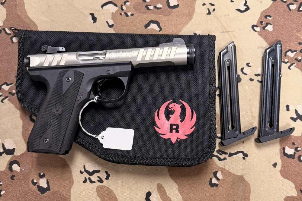 Ruger 22/45 Lite .22 LR Threaded Barrel, Complete Factory Package Box-img-10