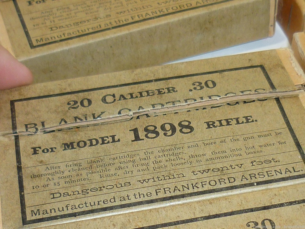 20rd - SEALED BLANKS - 30-40 Krag - 1905 mfg - Model 1898-img-29