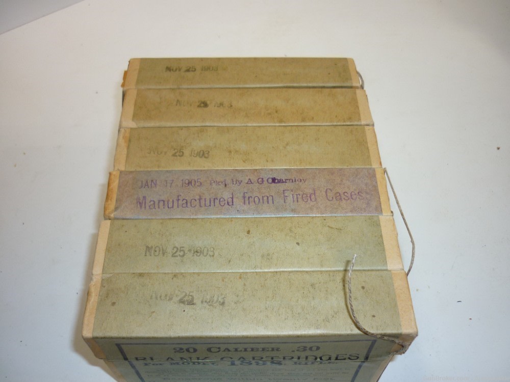 20rd - SEALED BLANKS - 30-40 Krag - 1905 mfg - Model 1898-img-19