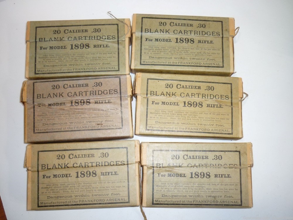 20rd - SEALED BLANKS - 30-40 Krag - 1905 mfg - Model 1898-img-14
