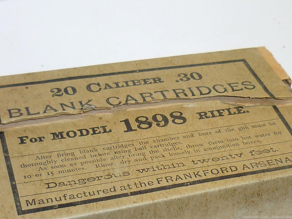 20rd - SEALED BLANKS - 30-40 Krag - 1905 mfg - Model 1898-img-28