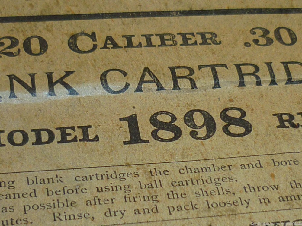 20rd - SEALED BLANKS - 30-40 Krag - 1905 mfg - Model 1898-img-30