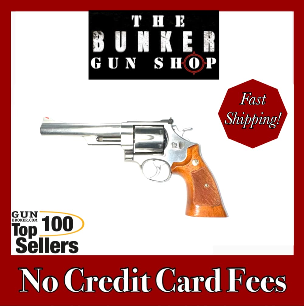 USED! SMITH & WESSON MODEL 629-1 .44 MAG REVOLVER 6” -img-0