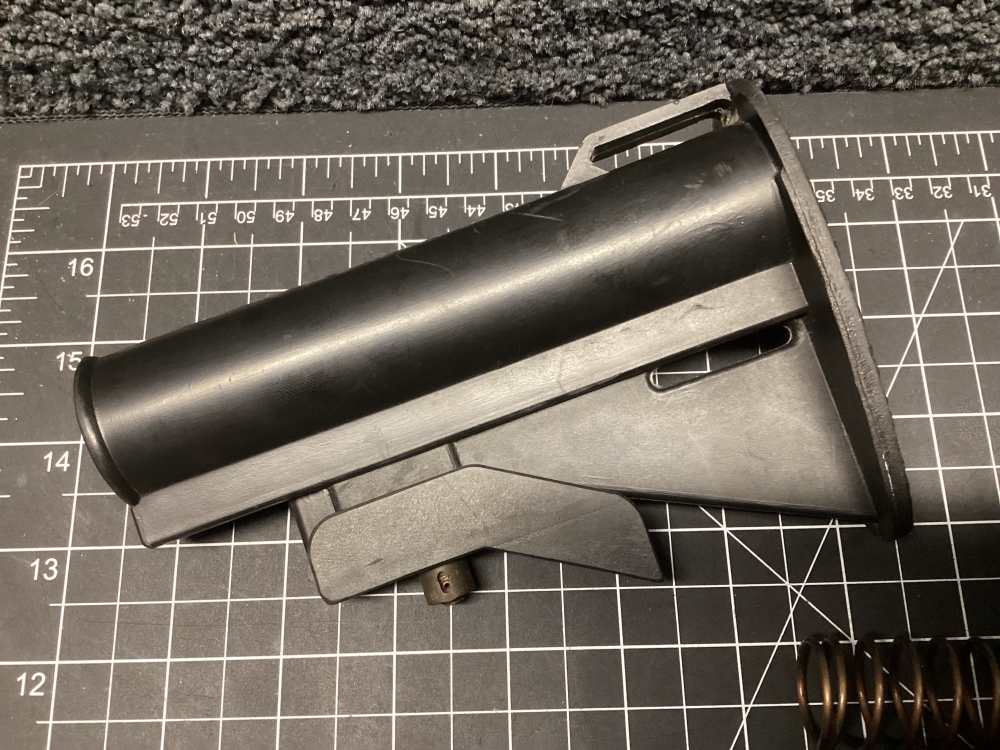 PRE BAN BUSHMASTER XM177 STOCK & COMPLETE LOWER PARTS KIT 2 POSITION TUBE-img-2