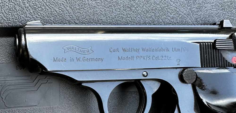 Walther PPK/S .22LR, West Germany, 1970 Import, C&R & CA OK-img-5