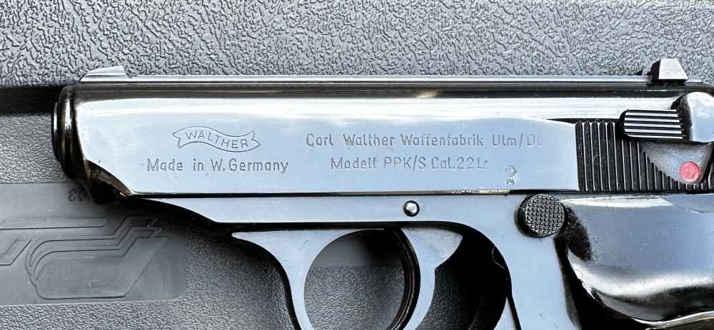 Walther PPK/S .22LR, West Germany, 1970 Import, C&R & CA OK-img-4