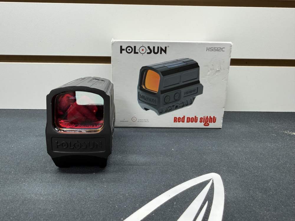 Lightly Used Holosun HS512C Solar Red Dot-img-1