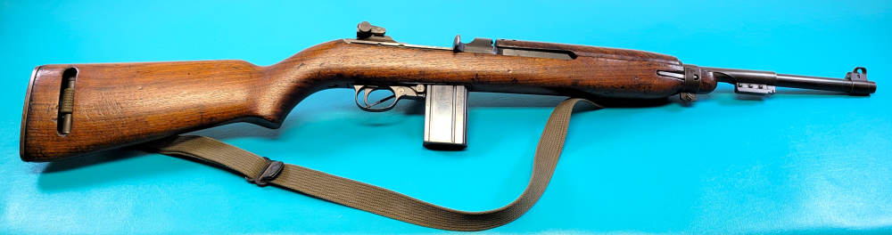 WWII Winchester M1 Carbine .30 Cal Rifle + Sling-img-0
