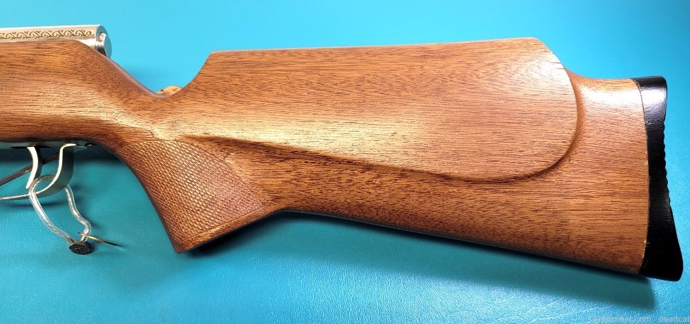 Rare LD 700 .40 Cal CO2 Bulk Fill Air Rifle Hunter Big Bore + Provenance   -img-5