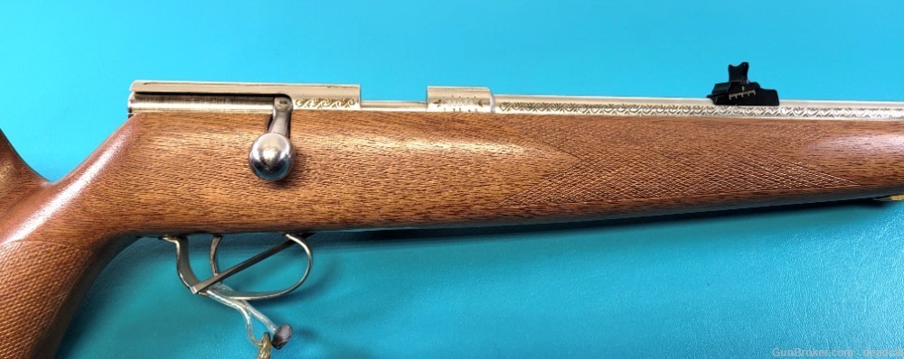 Rare LD 700 .40 Cal CO2 Bulk Fill Air Rifle Hunter Big Bore + Provenance   -img-2