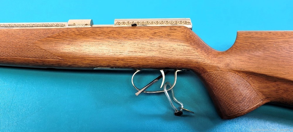 Rare LD 700 .40 Cal CO2 Bulk Fill Air Rifle Hunter Big Bore + Provenance   -img-6