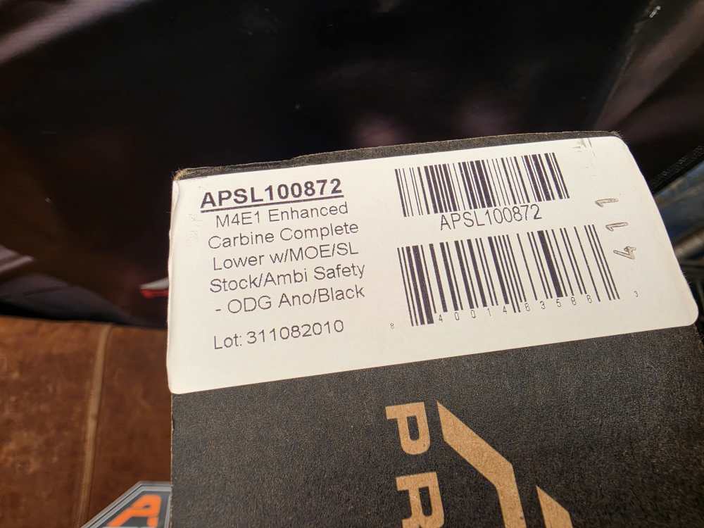 Aero Precision M4E1/AR15 Complete Lower Ambi-Safety OD Green MOE SL Stock-img-8