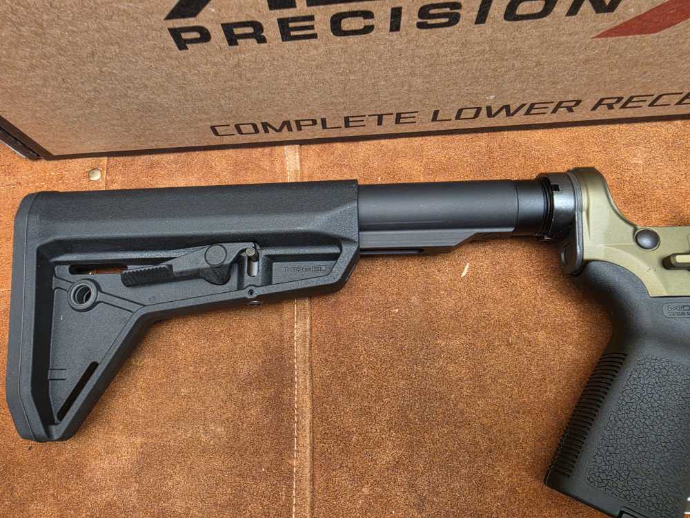 Aero Precision M4E1/AR15 Complete Lower Ambi-Safety OD Green MOE SL Stock-img-3