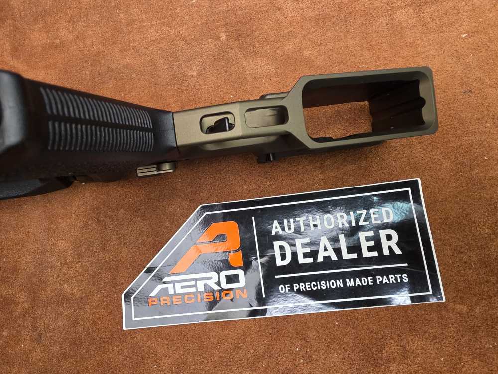 Aero Precision M4E1/AR15 Complete Lower Ambi-Safety OD Green MOE SL Stock-img-7