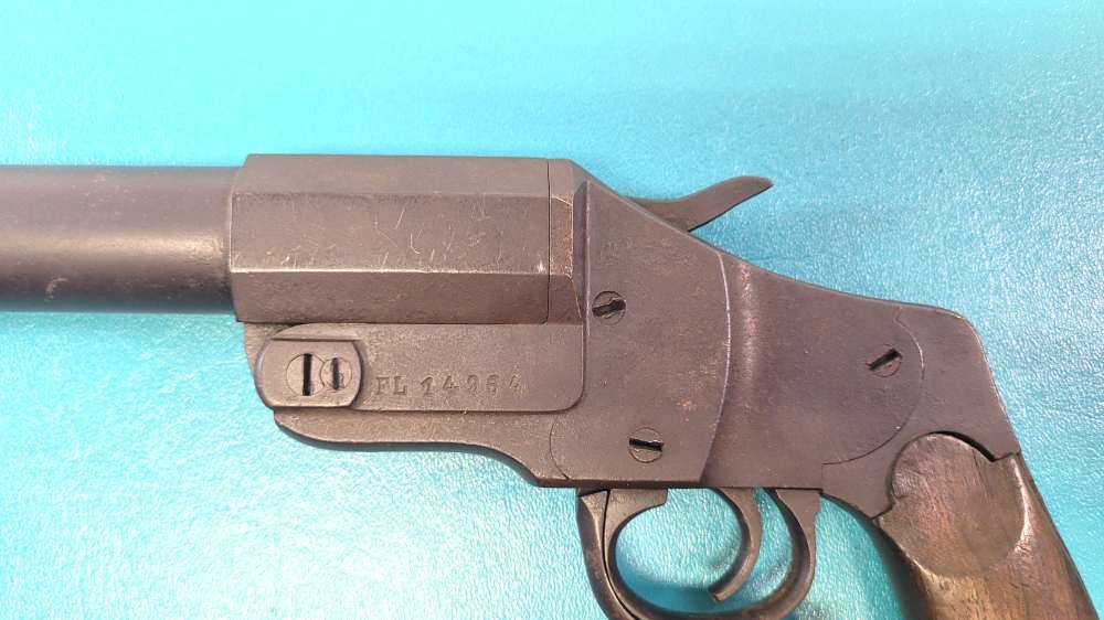 WWI Imperial German Model 1894 Hebel Flare Gun Pistol Match S/N#-img-4