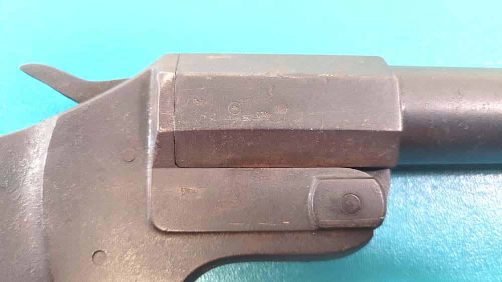 WWI Imperial German Model 1894 Hebel Flare Gun Pistol Match S/N#-img-2