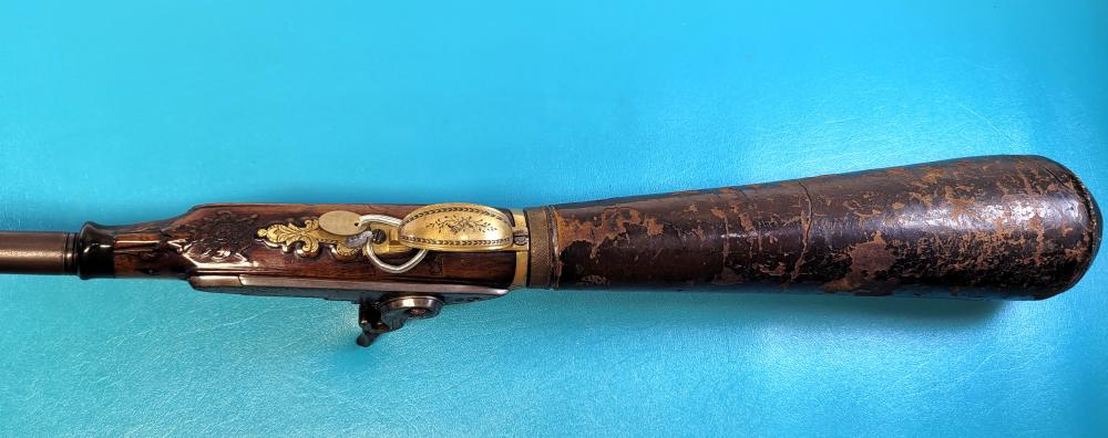Rare Engraved & Carved Stock Reservoir Air Rifle by Ludwig Zeer of Vienna-img-10