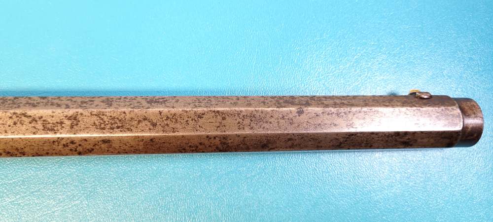 Rare D.H. Hilliard Underhammer Percussion Target Rifle .38 Cal.-img-4