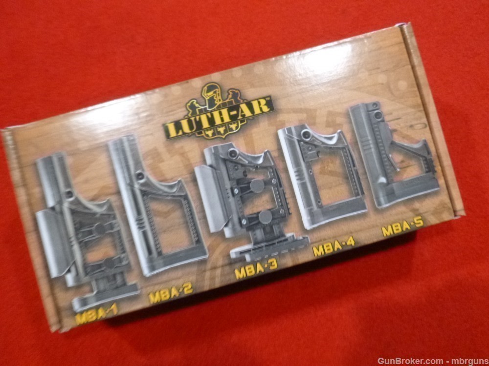 Luth-AR MBA-3 AR 15 Carbine Stock Flat Dark Earth New-img-7