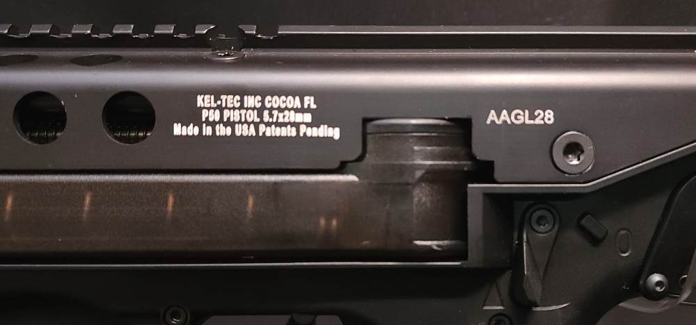 Keltec P50 5.7x28 Kel-Tec P-50 W/ Side Folding Brace PS90 Mags 9.6" Layaway-img-7