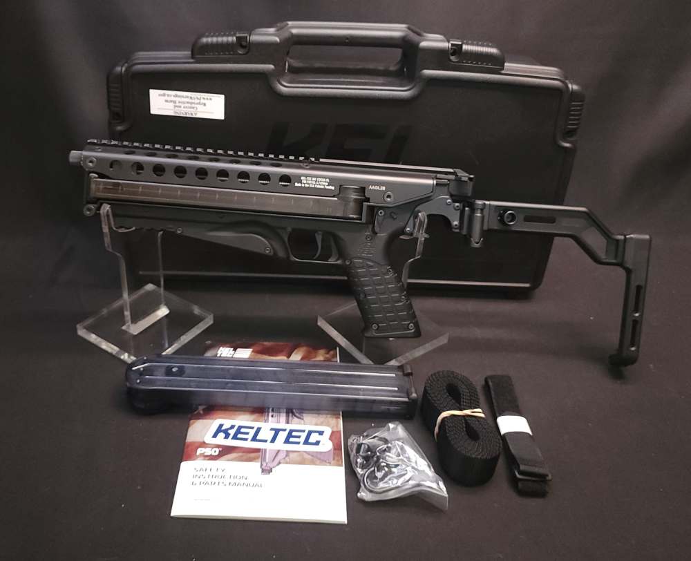 Keltec P50 5.7x28 Kel-Tec P-50 W/ Side Folding Brace PS90 Mags 9.6" Layaway-img-3